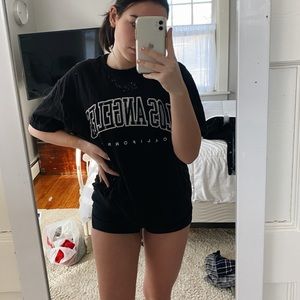 Brandy Melville Los Angels Oversized Tee